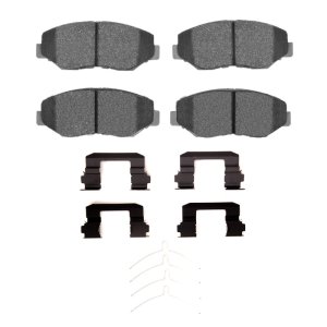 Honda Pilot Brake Pads - Front - R1 Concepts - Ceramic - `03-`08